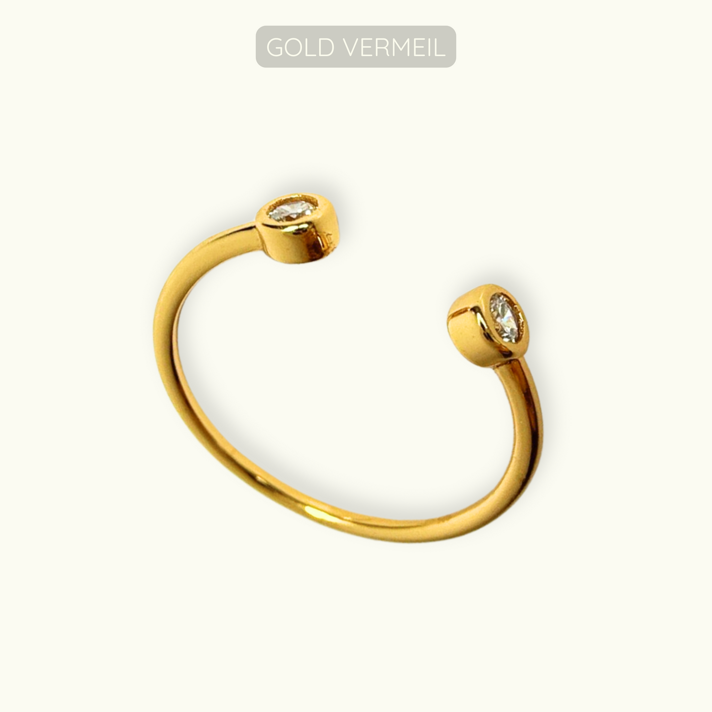 Olivia Ring - 18k Gold Vermeil