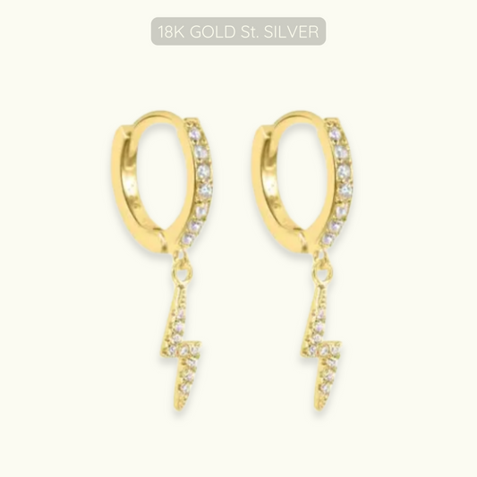 Ali Huggies - 18k Gold Plated 925 Sterling Silver