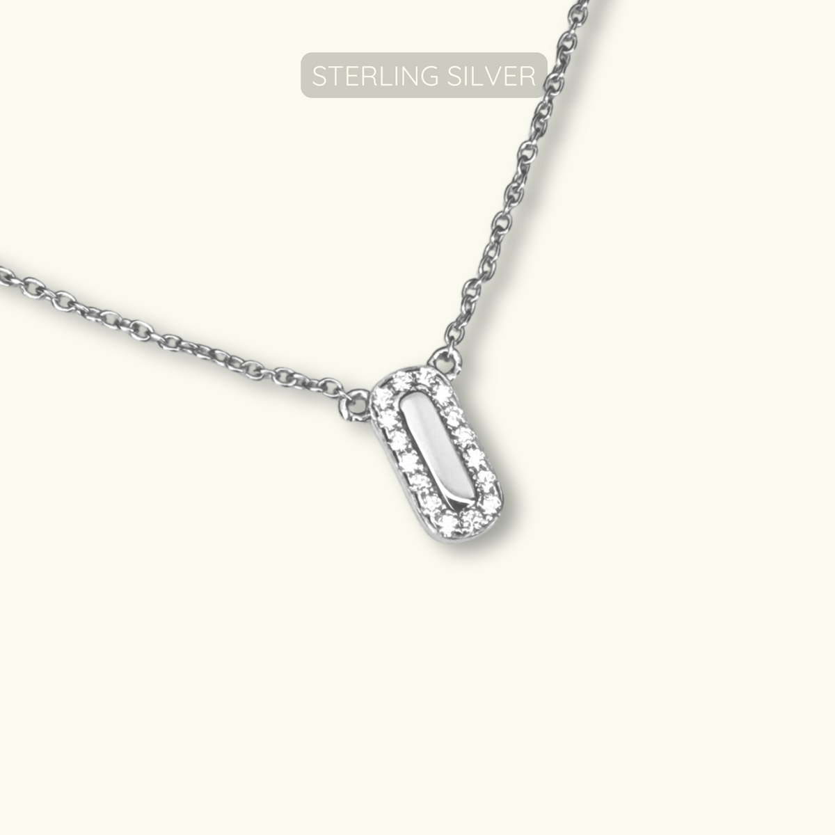 Alpha Necklace - 925 Sterling Silver