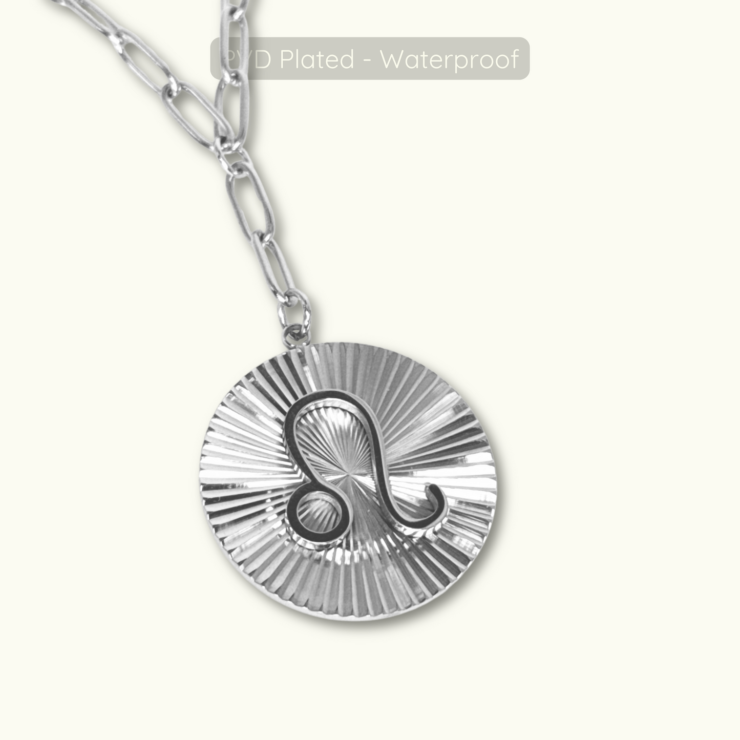 Symone Zodiac Necklace - Silver - Waterproof PVD Plated