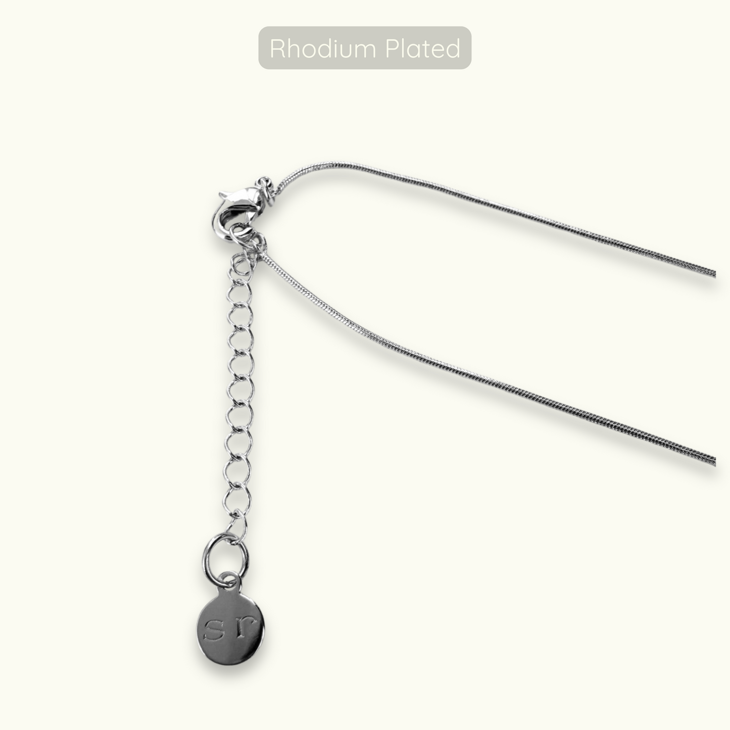 Marie Pearl Necklace - Silver