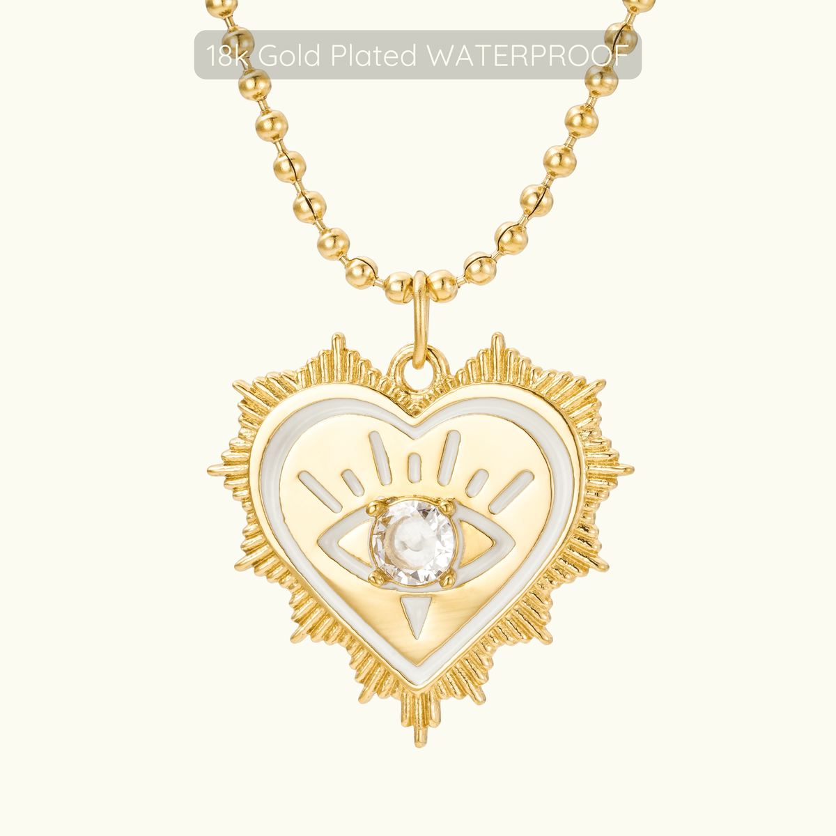 Sabrina Necklace - 18k Gold Plated WATERPROOF