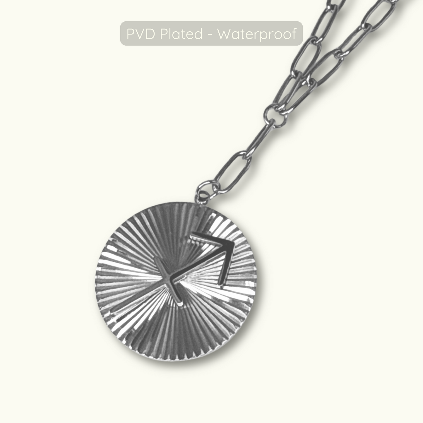 REDUCED - Symone Zodiac Necklace - Silver - Waterproof PVD Plated