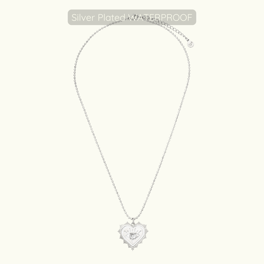 Sabrina Necklace - Silver Plated WATERPROOF