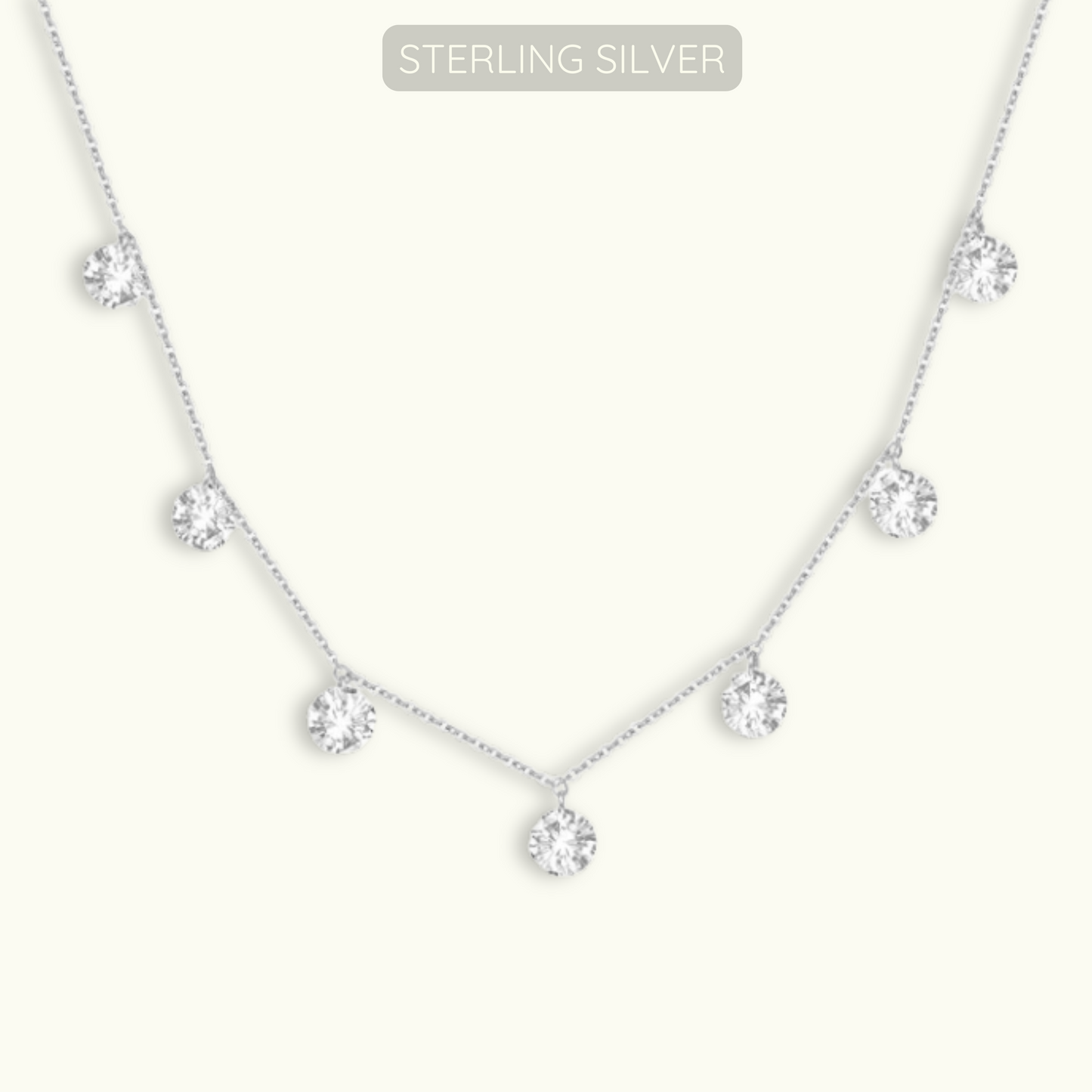 Elizabeth Necklace - Sterling Silver