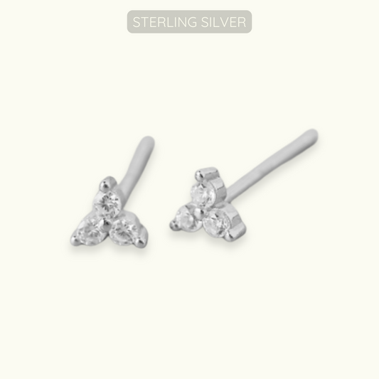 Clover Studs - 925 Sterling Silver