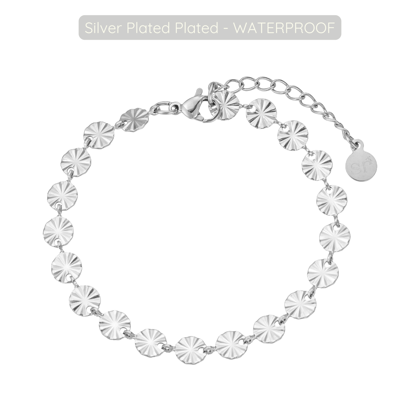 Ailey Bracelet - Silver Plated Plated - Waterproof