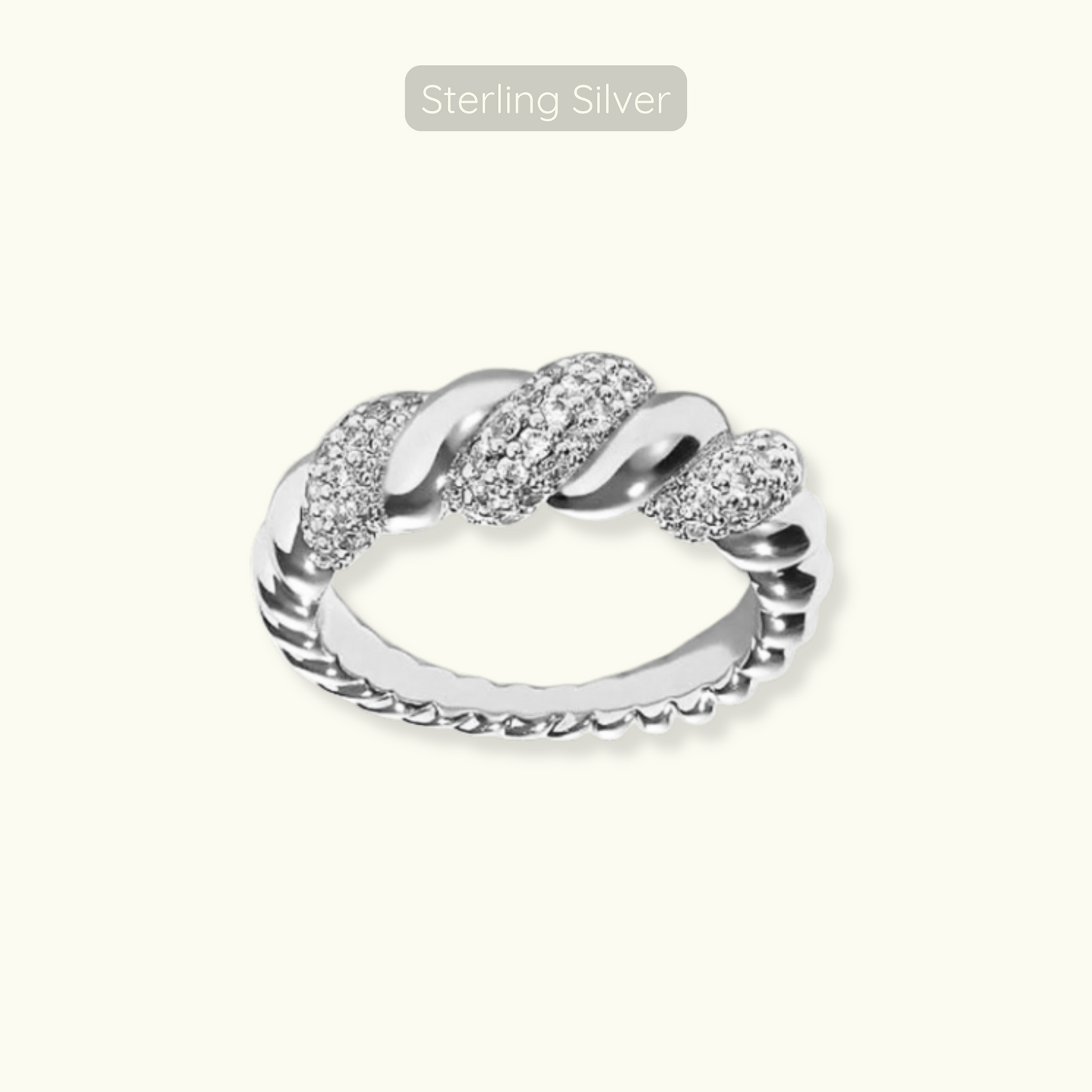 Baker Ring - 925 Sterling Silver