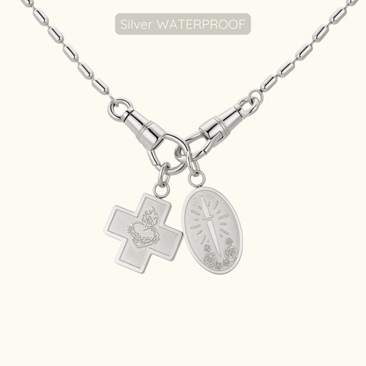 Verona Necklace - Silver WATERPROOF