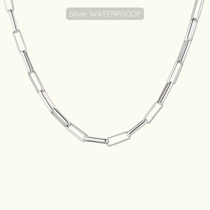 Brandy Halo Necklace - Silver - Waterproof