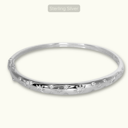 Destiny Bangle - 925 Sterling Silver