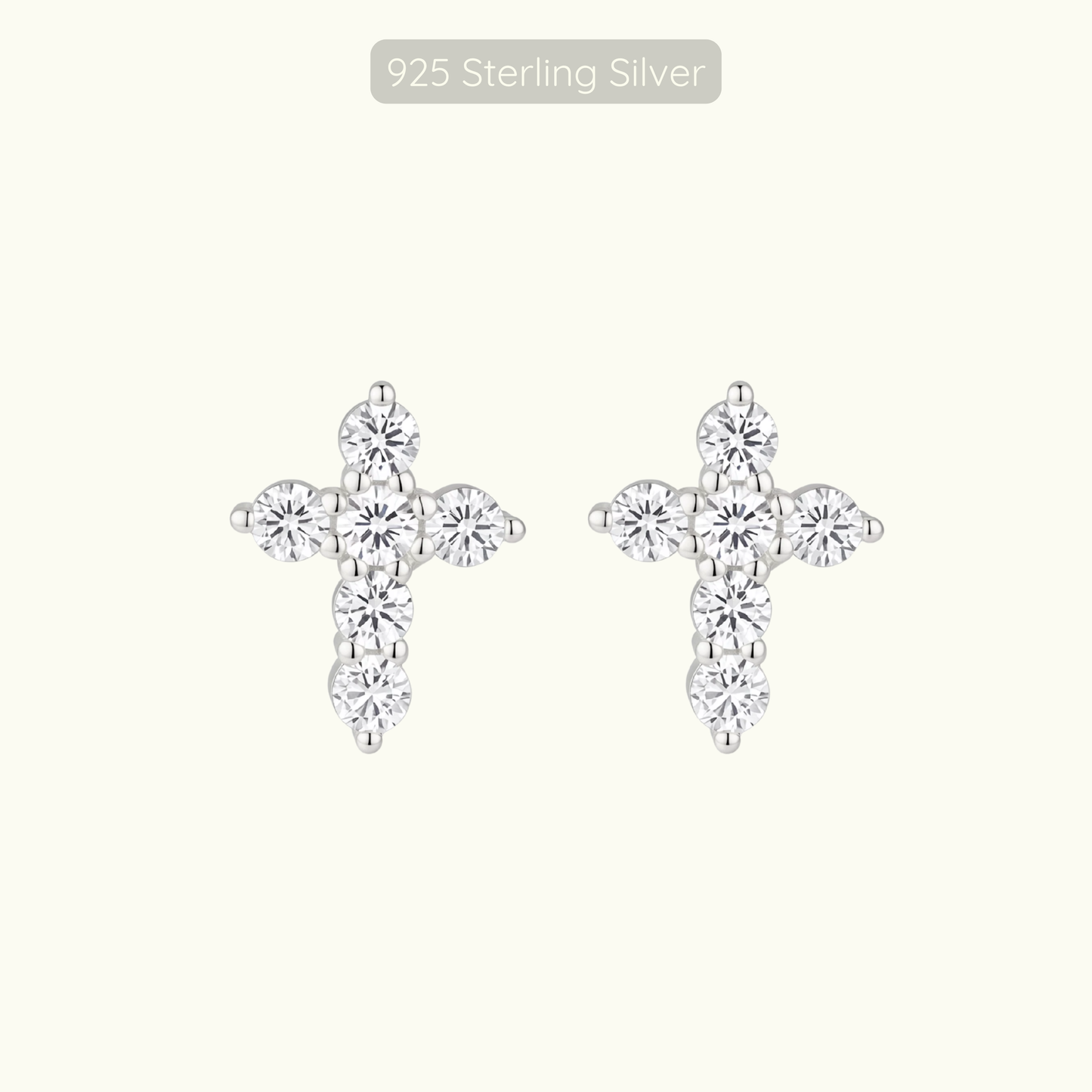 Loraine Studs - 925 Sterling Silver