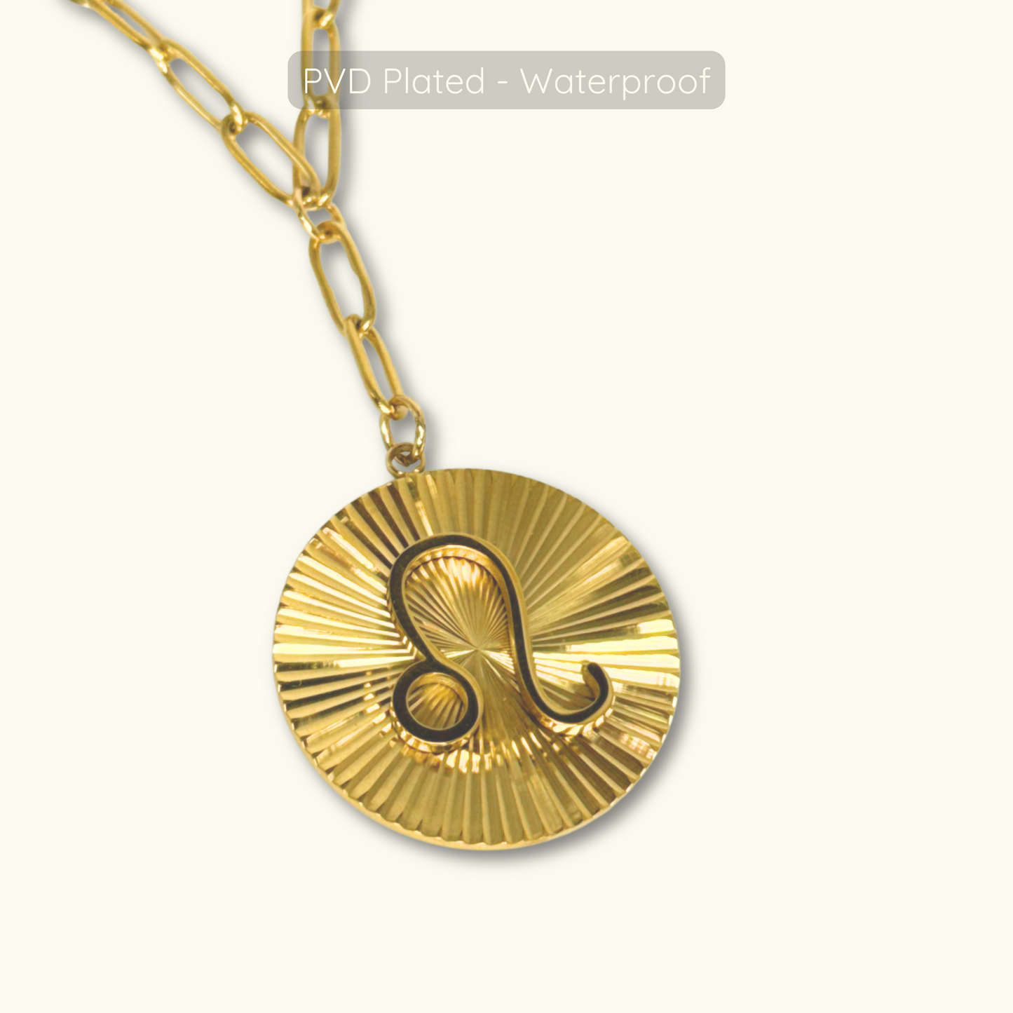 Symone Zodiac Necklace  - Waterproof - 18k Gold Plated PVD Plated