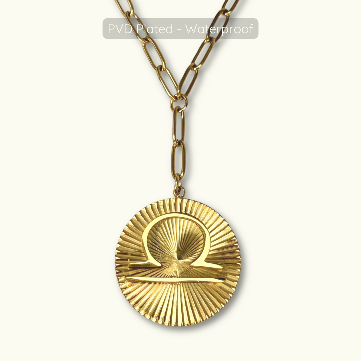 Symone Zodiac Necklace  - Waterproof - 18k Gold Plated PVD Plated