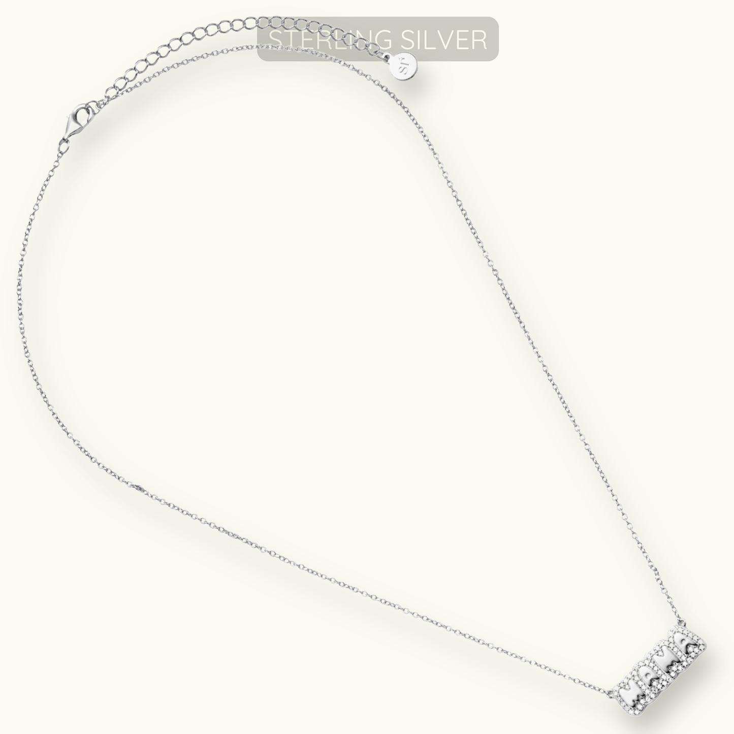 Mama Necklace - 925 Sterling Silver