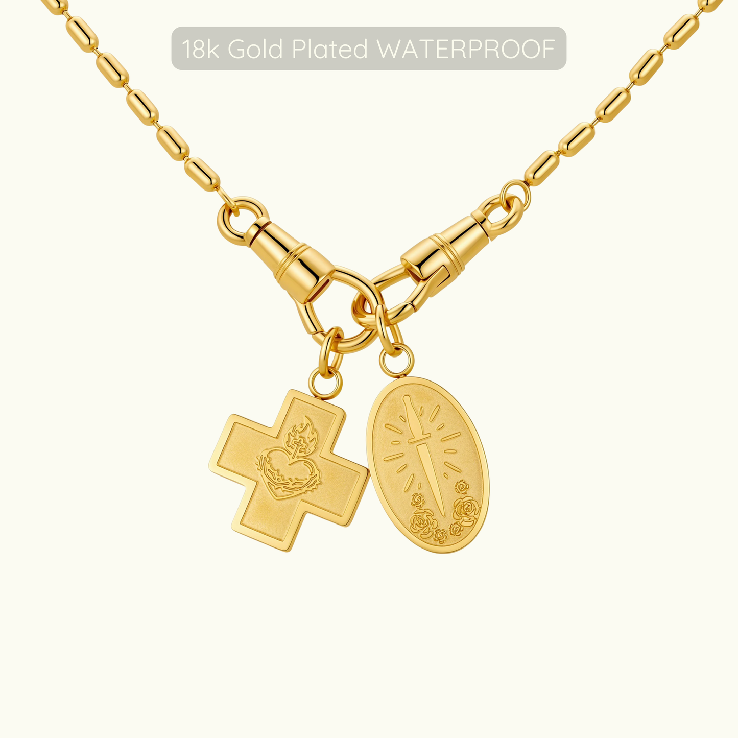 Verona Necklace - 18k Gold Plated WATERPROOF