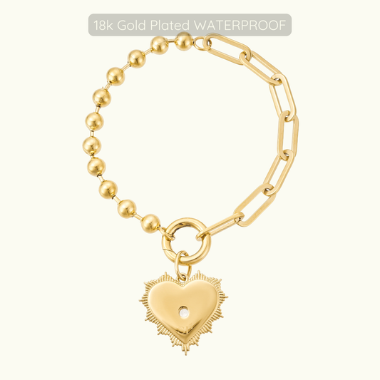 Sabrina Bracelet - 18k Gold Plated WATERPROOF