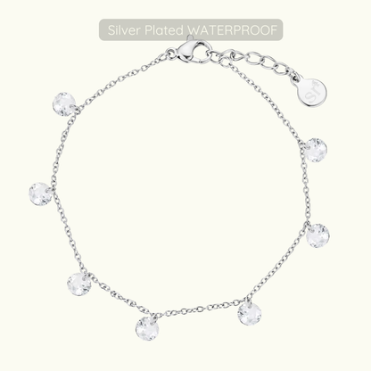 Elizabeth Bracelet - Silver - Waterproof