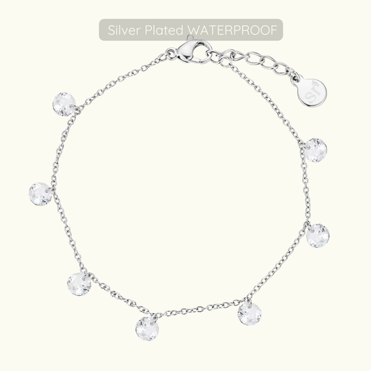 Elizabeth Bracelet - Silver - Waterproof