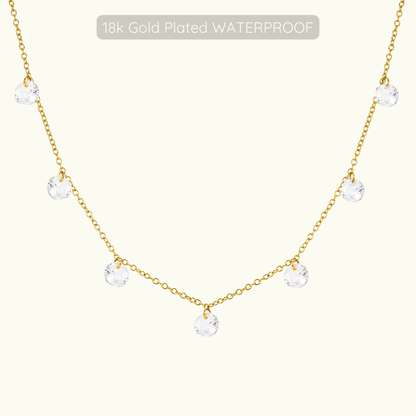 Elizabeth Necklace - 18k Gold Plated - Waterproof