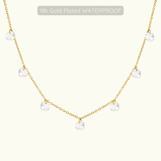 Elizabeth Necklace - 18k Gold Plated - Waterproof