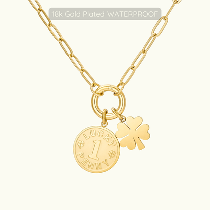 Vinny Necklace - 18k Gold Plated WATERPROOF