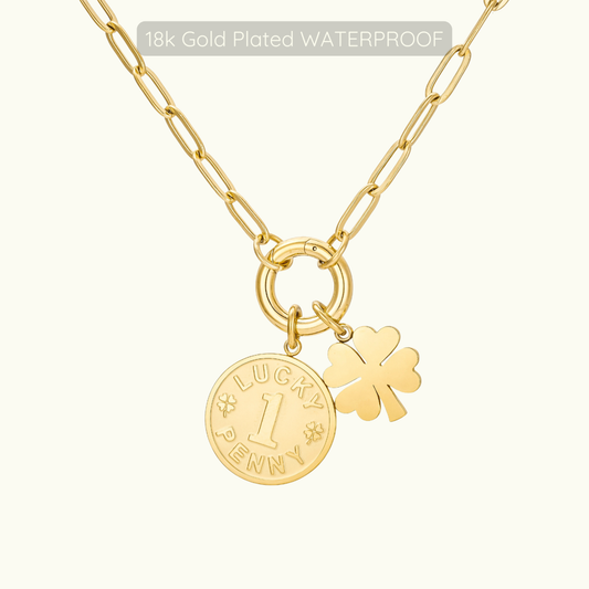Vinny Necklace - 18k Gold Plated WATERPROOF