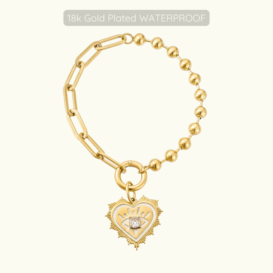 Sabrina Bracelet - 18k Gold Plated WATERPROOF