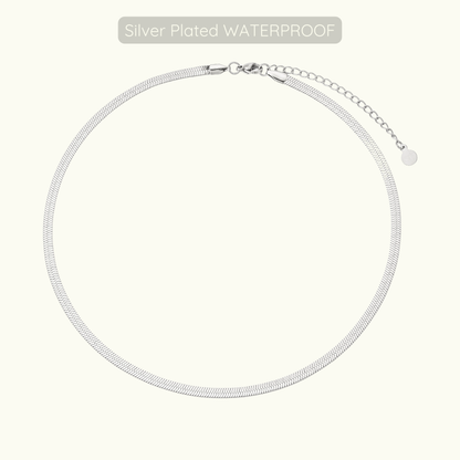 Lisa Halo Necklace - Silver - Waterproof