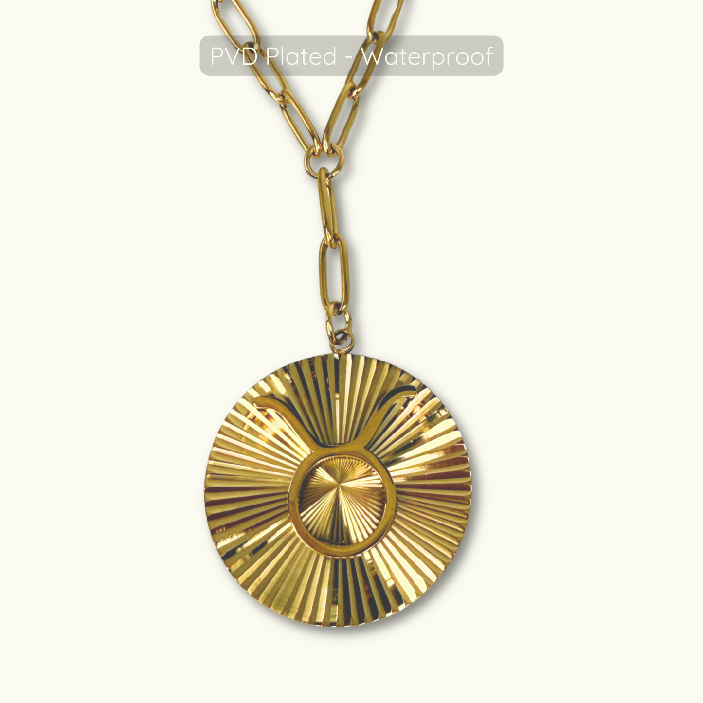 Symone Zodiac Necklace  - Waterproof - 18k Gold Plated PVD Plated
