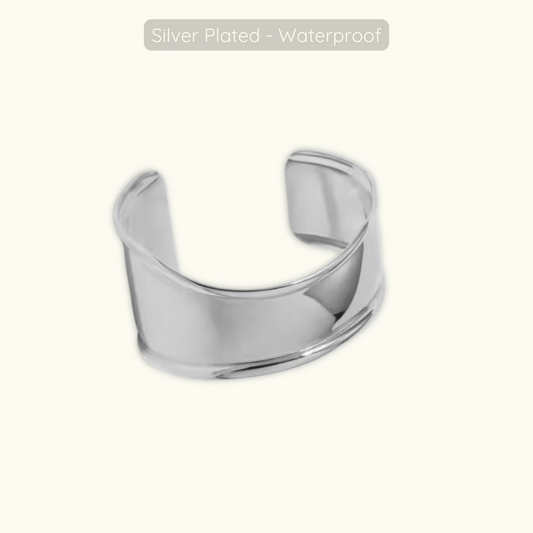 Tiffany Cuff Silver - Waterproof