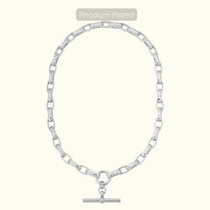 Trinity Necklace - Silver - Rhodium Plated
