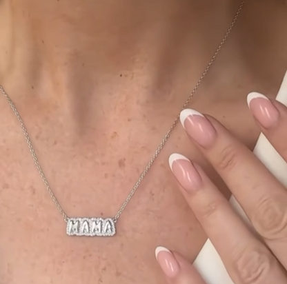 Mama Necklace - 925 Sterling Silver